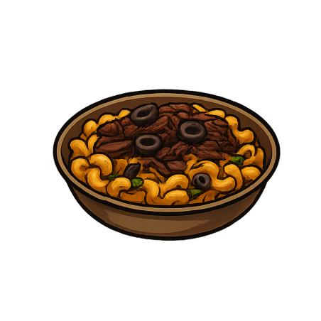 Beef Mac and cheese
